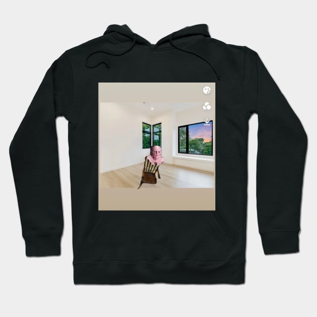 dweller of a 2.25 million dollar home under the texas heat dome (after #francisbacon) Hoodie by ephemeral city and cloth